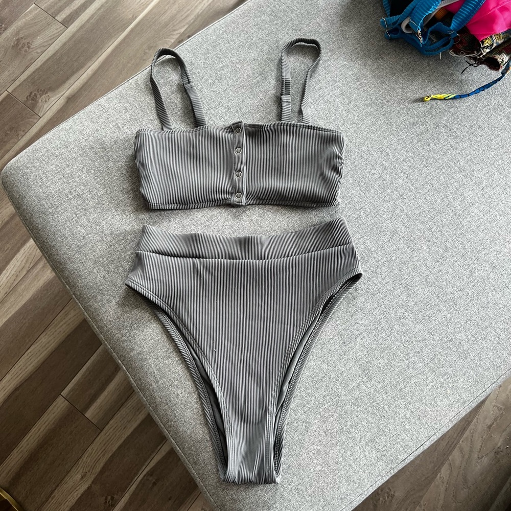Aerie High Rise Bikini Set